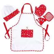 HAPE Kuhinjski set, kecelja, kapa, rukavice