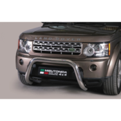 Misutonida Bull Bar O76mm inox srebrni za Land Rover Discovery 4 2012 s EU certifikatom