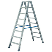 ALU DVODELNA LESTEV KRAUSE 2X8 STOPNIC, VEČNAMENSKA 2.05 M/ 3.40 M