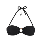 LASCANA Bikini zgornji del  črna