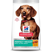 HILLS SCIENCE PLAN Perfect Komletna suva hrana za gojazne pse malih rasa, Sa piletinom, 1.5 kg