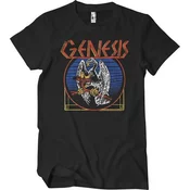 Genesis Majica Retro Unisex Black L