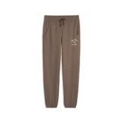PUMA Varsity Fleece Sweatpants Women, Clothing, Flat Bronze, XS