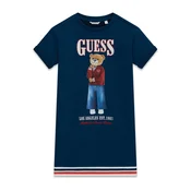 Guess Vsakodnevna obleka J6RK11 KAD74 Mornarsko modra Regular Fit