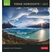GEO Ferne Horizonte Postkartenkalender 2027 - Wochenkalender mit 53 Postkarten