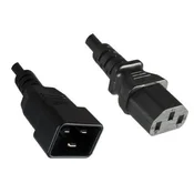 PowerCord C13-C20 10A 1m črna