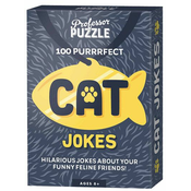 Karte Professor Puzzle - Cat Jokes