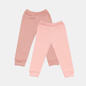 Mafimi Pamucne Pantalonice set od 2 - puder/ kajsija