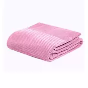 Dekordom frotir prekrivac zig zag grande 200x210 - dawn pink 26 ( 025739 )