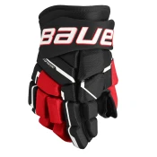 Hokejske rokavice Bauer Supreme M5PRO Black/Red Junior 11 palcev