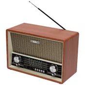 SAL Retro radio + BT bežicni zvucnik, 4in1, FM, MP3, AUX - RRT 4B
