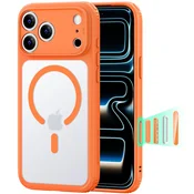 Hibridni ovitek ESR Classic Hybrid HaloLock za iPhone 17 Pro/18 Pro - frosted orange