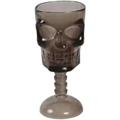Fiestas Guirca KELIH ZA VINO Z LOBANJO Gotski noč čarovnic 18 cm