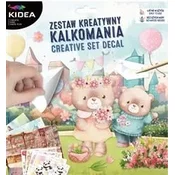 Kreativni set s naljepnicama Kidea - Životinje