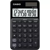 Casio Džepni kalkulator Casio SL-310UC Crna Zaslon (broj mjesta): 10 solarno napajanje, baterijski pogon (Š x V x d) 70 x 8 x 118 mm