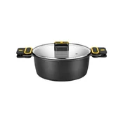 Saucepan with lid, aluminium, 20 cm/3 L, Daily Pro - BRA