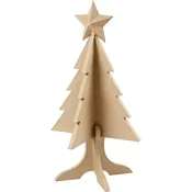 Dekorativno božično drevo iz papirja maché 63 cm