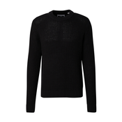JACK & JONES Muški džemper 12266406, Crni