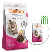 Calibra Cat Premium Line Kitten Poultry 10 kg + 2 kg BREZPLAČNO