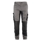 DEDRA-EXIM Delovne hlače z elastanom, raztegljive DEDRA BH54SP-M, velikost M/50, 240g/m?, siva