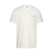 Tommy Jeans Majica SAILING safir/svetlo oranžna/črna/bela