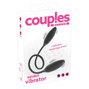 Couples Choice Double Vibrator Black