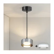 Brilagi - LED RGB prigušiva luster AURA LUX 1xGX53/14W/230V Wi-Fi Tuya crna/dimljena