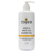 Honey&White tea shower gel 400 ml, Majana