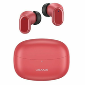 USAMS BH series TWS Earphones Bluetooth 5.1 red BHUBH03