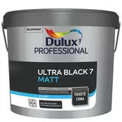 Lateks barva za stene črna mat 1L ULTRA BLACK 7 Dulux - 1 L