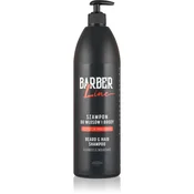 Joanna Barber Line Beard and Hair Shampoo šampon za lase in brado za moške 1000 ml