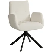 HOMCOM HOMCOM naslonjač poliester 60D x 61Š x 88V cm Krem bela, (5000242943)