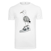 White T-shirt Seagull sneakers