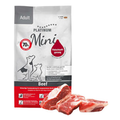PL1 PLATINUM Adult Beef Mini - semi-moist dog food - 900g