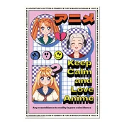 Grupo PLAKAT ANIME KEEP CALM IN LOVE ANIME, (20837811)