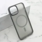 Futrola SILKY MAGSAFE II za iPhone 14 (6.1) siva