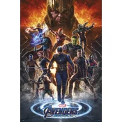 Marvel MARVEL PLAKAT MAŠČEVALCI: KONČNA IGRA 2, (20837541)