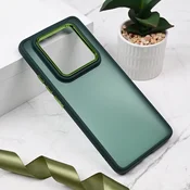 Maska za Xiaomi Redmi Note 14 Pro 5G Shining Camera tamno zelena
