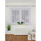 shumee Že izdelana mrežasta zavesa, sešita v loku 400x160 cm