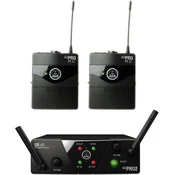 AKG WMS40 Mini2 Instrumental Dual Brezžični sistem ISM2: 864.375MHz + ISM3: 864.85MHz (Samo odprto)