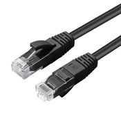 Omrežni kabel UTP CAT6 10M črn LSZH