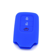 CAR 888 ACCESSORIES Silikonska navlaka za kljuceve Honda plava