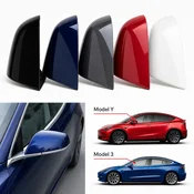 Pokrov ogledala Tesla Model 3 Y rezervni del – nadomestni pokrov vzvratnega ogledala – Model: Tesla Model 3, Barva: Črna, Stran vozila: Leva stran