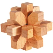 Logicka drvena 3D slagalica Fridolin - Kristal