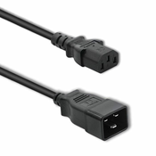 Qoltec Napajalni kabel za ups | c20/c13 | 1,2 m