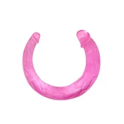 LyBaile Dvojni fleksibilni dildo Double Dones 42 cm za pare z dvojnim koncem