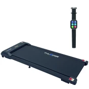 THUNDER Električna pod-mizo tekalna steza THUNDER® IDEA-BLACK – 6 km/h, 1,5 KM, 11 cm ultratanka, Bluetooth, LED zaslon, nosilnost 100 kg, (5000089653)