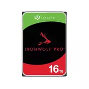 SEAGATE 16TB 3.5 inca SATA III 256MB 7200rpm ST16000NT001 IronWolf Pro hard disk
