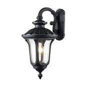 Elstead Lighting Elstead Chicago Zunanja stenska svetilka, teksturirana črna, IP44, (22100133)