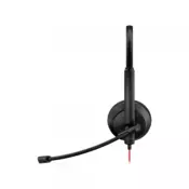 Slušalice Canyon PC headset HS-07 PC Mic 3.5/USB Flat 2.8m Black